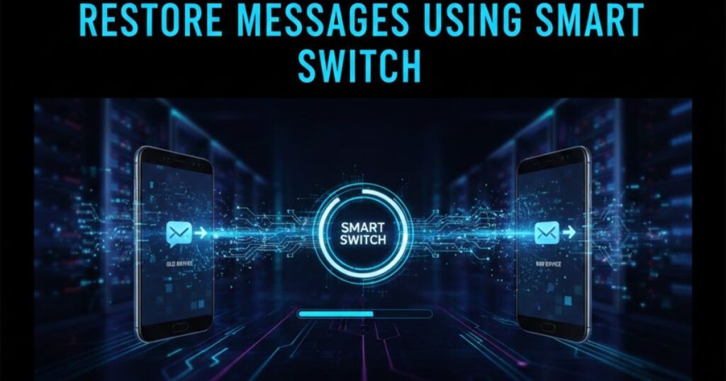Restore messages using Smart Switch
