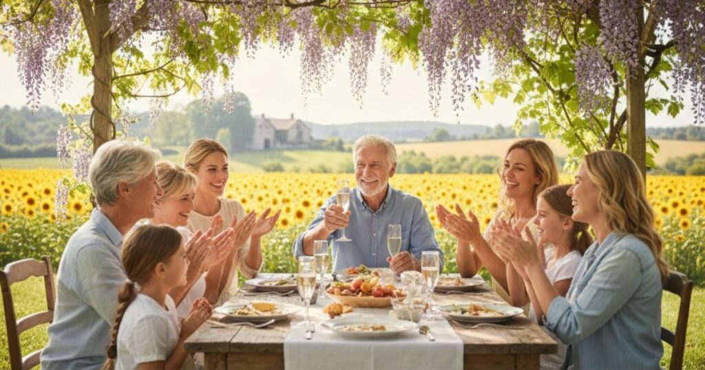 Retirement messages for a family member