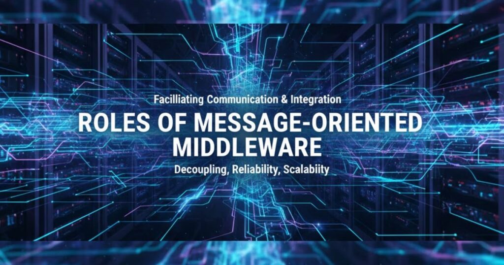 Roles of message-oriented middleware