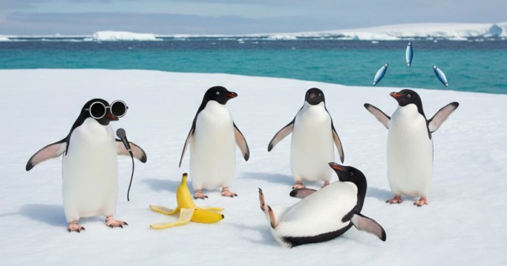 Short Funny Penguin Puns🐧 