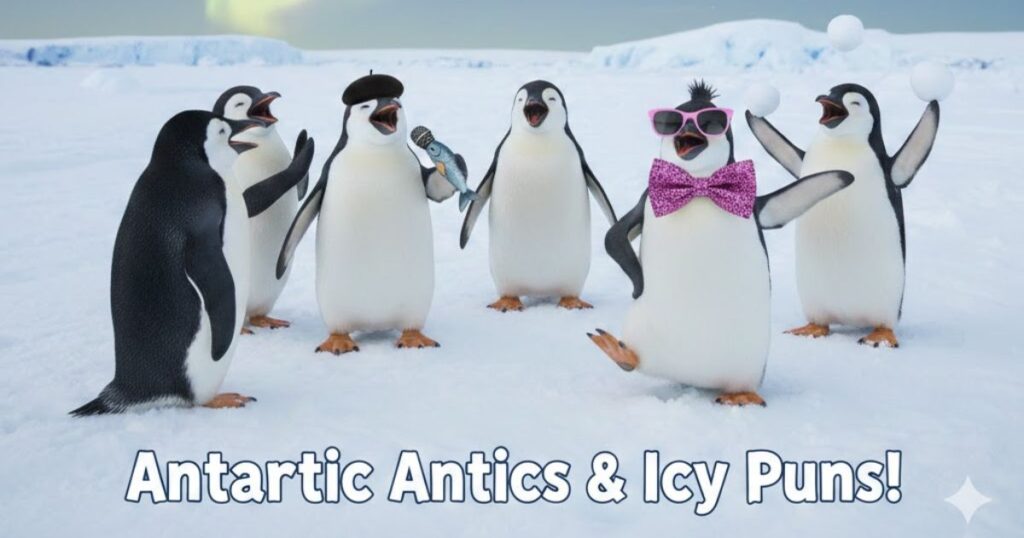 Silly & Sassy Penguin Wordplay🐧 