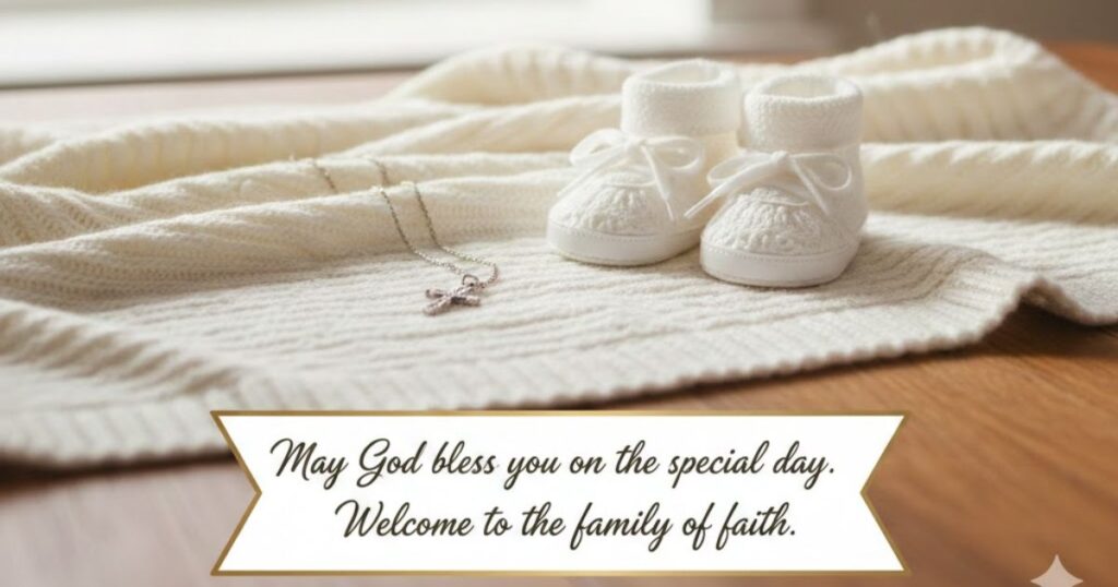 Simple christening messages
