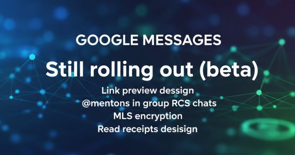 Still rolling out (beta)
