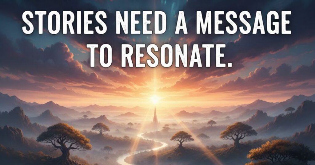 Stories Need a Message to Resonate.
