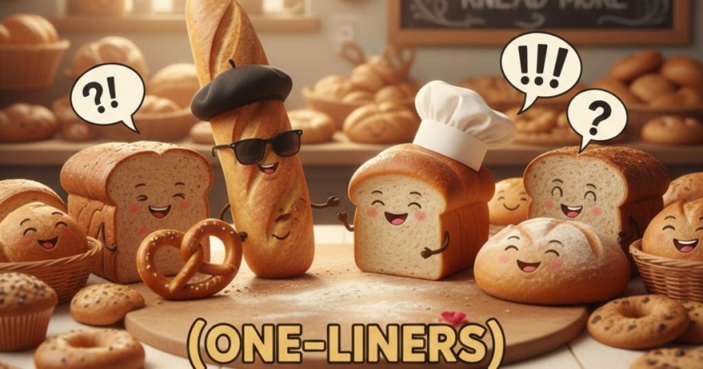 Top Best Funny Bread Puns (One-Liners)
