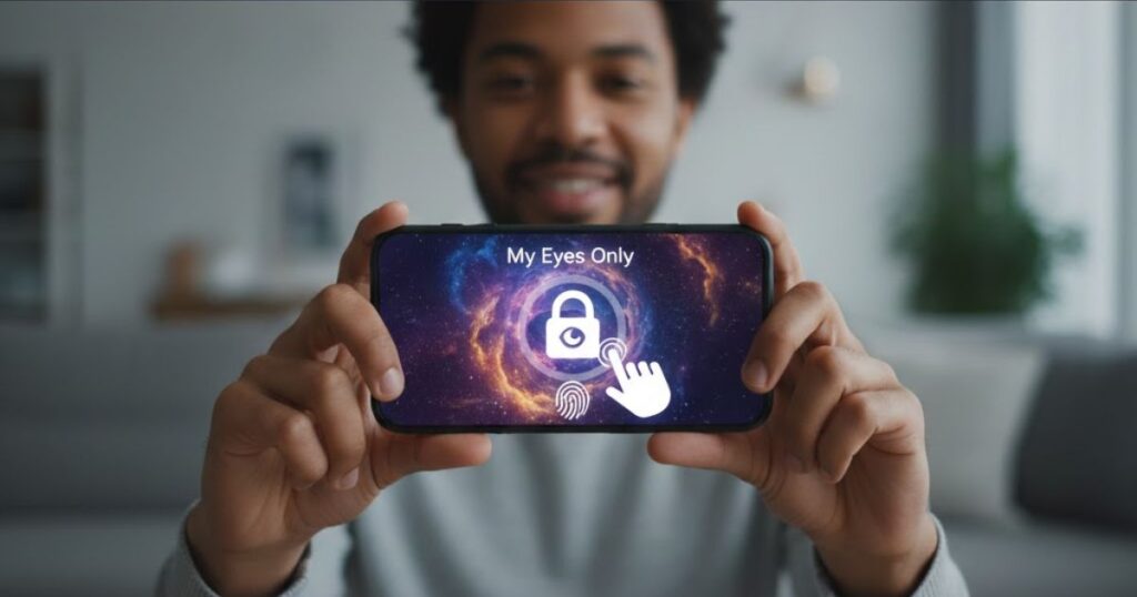 Use the Snapchat My Eyes Only Section
