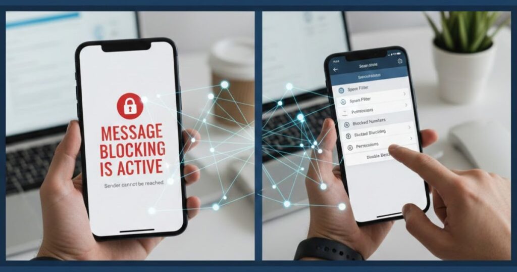 What Does Message Blocking Is Active Mean: How To Resolve It?