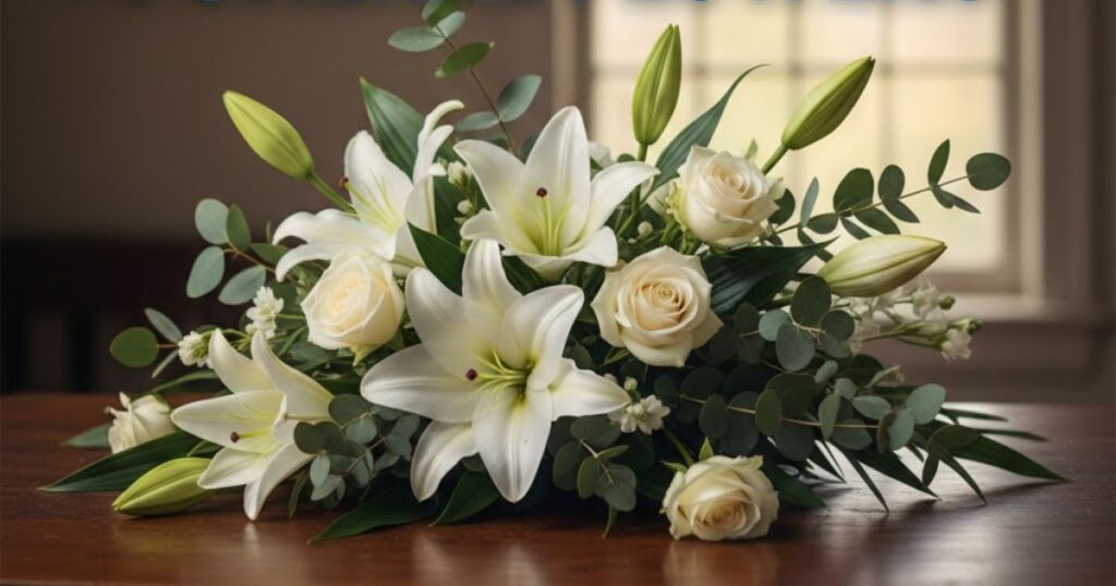 What to write on funeral flowers

