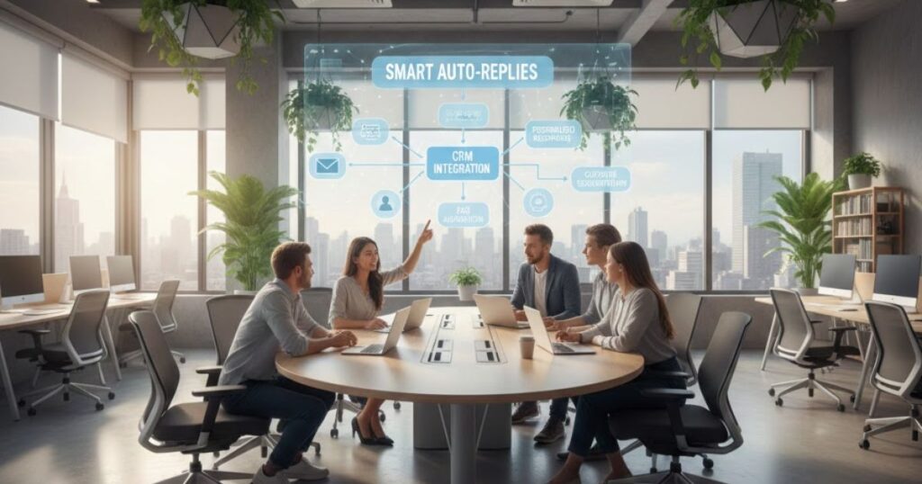 What’s the best way to set up auto-replies for growing businesses?
