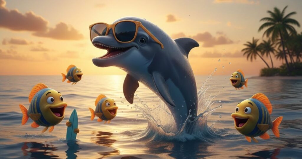 😂 Funny Ocean Puns Captions
