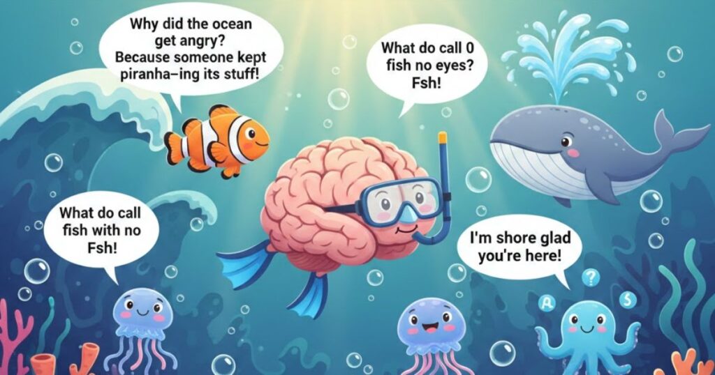 🧠 Best Ocean-Themed Wordplay Jokes
