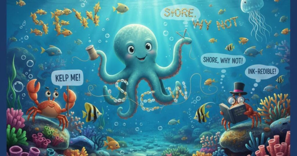 🧵 Witty Ocean Puns for Social Media
