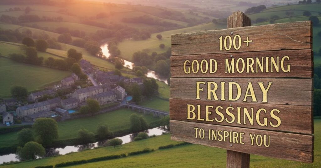 100+ Good Morning Friday Blessings Images to Inspire You