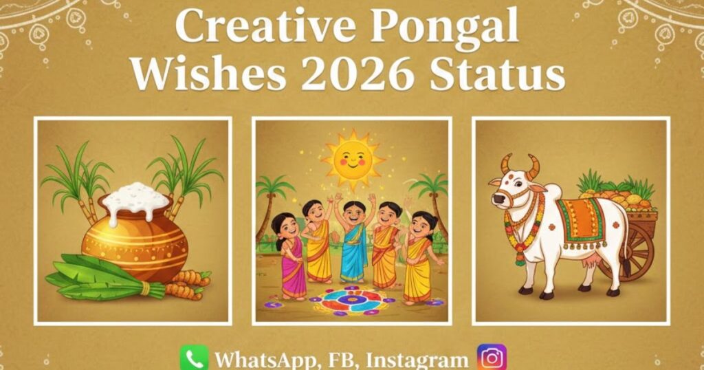 211+ Creative Pongal Wishes 2026 Status – WhatsApp, FB, Instagram