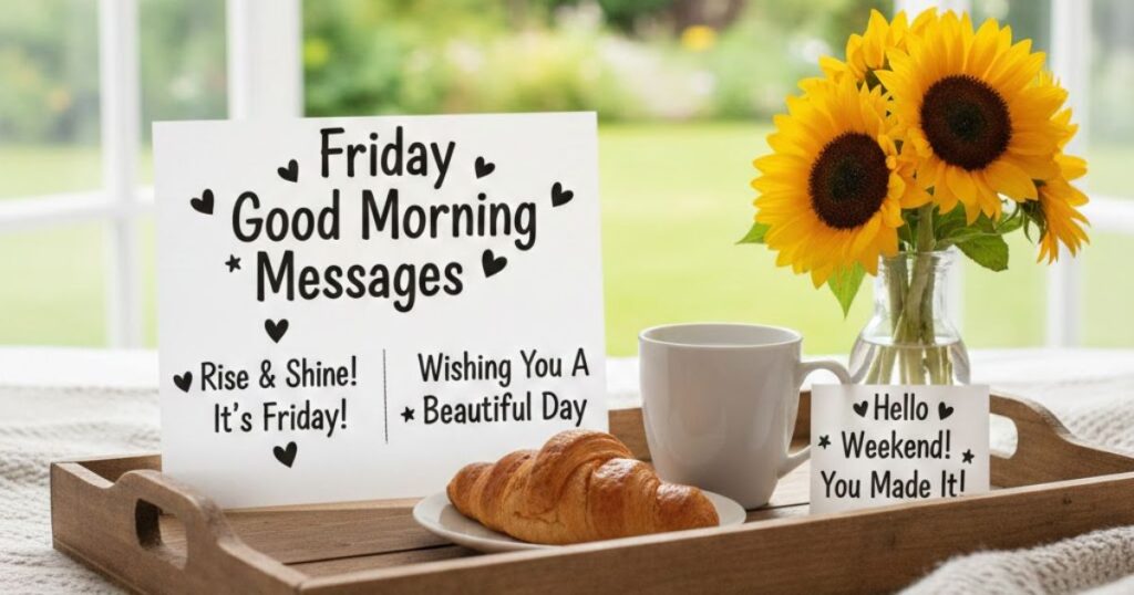 Friday Good Morning Messages

