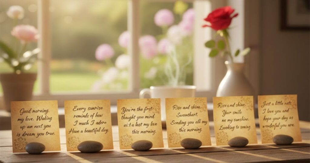 Heart-Touching Good Morning Messages for Love
