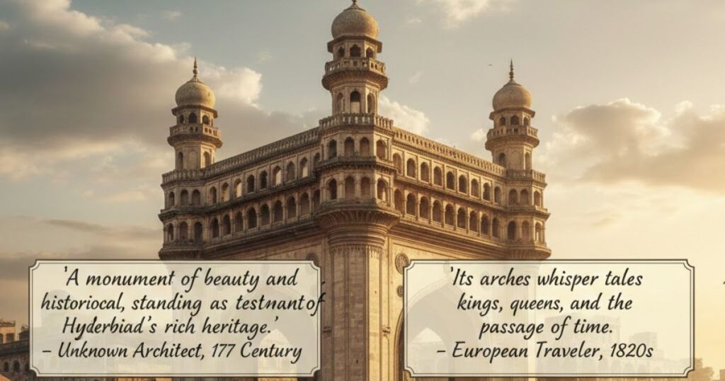 Historical Quotes About Charminar: Reflecting On The Past
