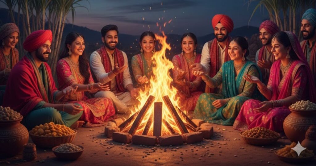 Lohri Greetings and Wishes for Friends

