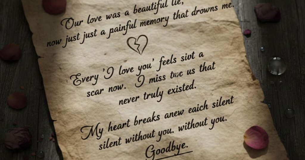 Painful Love Text Messages to Make Her Cry