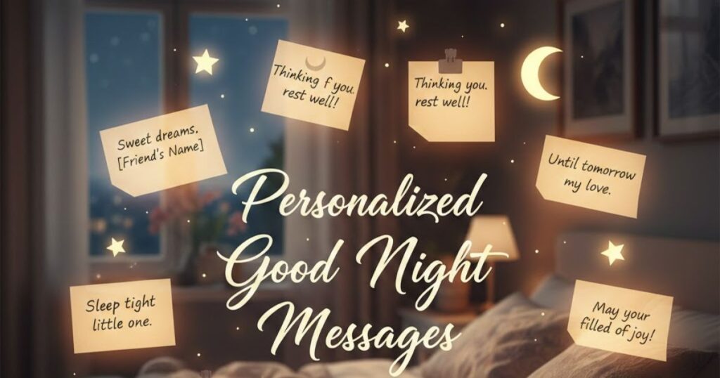Personalized Good Night Messages
