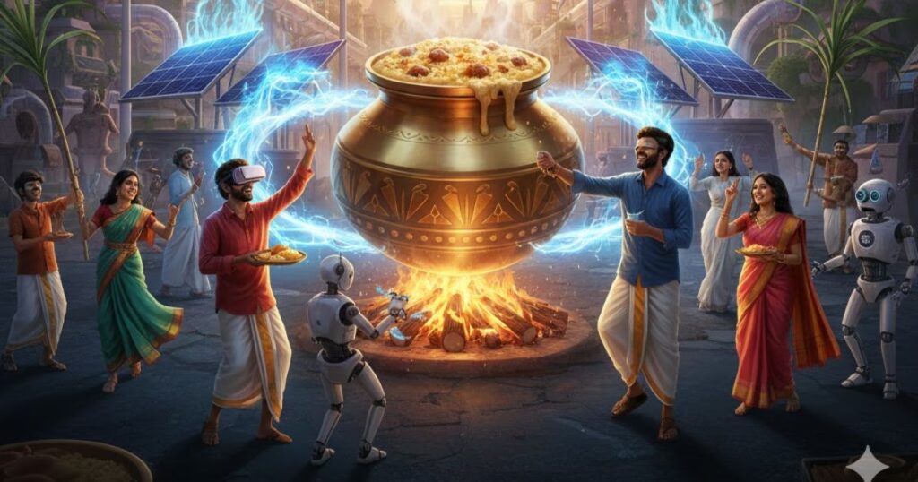 Pongal Wishes with a Twist