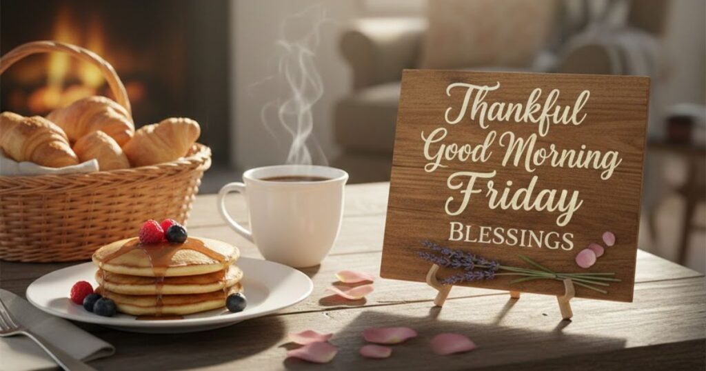 Thankful Good Morning Friday Blessings
